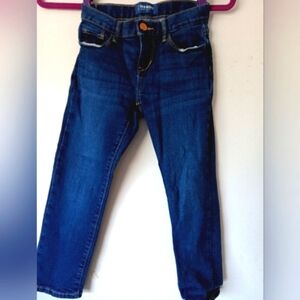 Old Navy Skinny Adjustable Waist Dark Blue Jeans